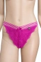 Hunkemöller дамско дантелено долнище / прашка, размер L, циклама, снимка 1