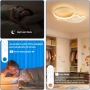 Детска таванна лампа астронавт LED с дистанционно, 38W, 3800LM, димируема 3000K-6500K, 49 см, снимка 4