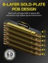 EZDIY-FAB PCIe 5.0 X16 Riser гъвкав кабел за вертикален монтаж на Видео карти 30см, снимка 6