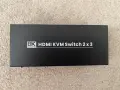 8K/60Hz 4K/120Hz USB 3.0 HDMI KVM превключвател за три монитора и два компютъра, снимка 7