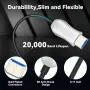 8K високоскоростен оптичен HDMI кабел 15m активен HDMI 2.1 48Gbps 8K@60Hz 4K@120Hz eARC, снимка 6