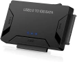 USB 3.0 към SATA / IDE адаптер 3 в 1 – за 2.5" / 3.5" HDD, SSD и оптични устройства, снимка 1