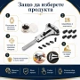 Професионална регулируема отварачка за часовници 18 накрайника до 55мм за отваряне смяна на батерия, снимка 5