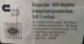 Тонколони Schneider 4ohm 50/70W 40 евро, снимка 6