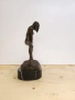 Бронзова статуетка на женска фигура, снимка 5