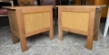 Две дъбови нощни шкафчета, снимка 4