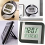 Дигиталени Часовници с Термометър. Стенен Часовник с Аналогов и LED Дисплей. LED Стененни Часовници, снимка 3