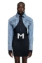 H&M x Mugler denim jacket дънково яке, снимка 2