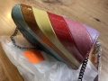 Нова дамска парти чанта Чанта за дискотека Многоцветна дамска чанта с дълга дръжка, снимка 6