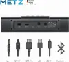 Саундбар Metz 2.0, 60W, USB, HDMI, AUX, оптичен, черен, снимка 5