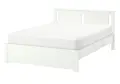 Спалня/легло 160/200 IKEA SONGESAND с подматрачна рамка Lonset, снимка 1