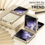 Твърд Калъф за Xiaomi Mix Flip 5G Mechanical Legend Electroplating PC с Протектор – 5 цвята, снимка 10