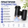Мини микроскоп 60X с LED и UV светлина за банкноти бижута монети и детайли, снимка 7