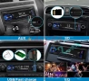Автомобилна стерео система Bluetooth, едно-DIN LCD аудио радио с регулиране на яркостта, снимка 5