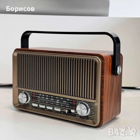 Преносимото ретро радио MD-510BT , снимка 3 - Радиокасетофони, транзистори - 55163958