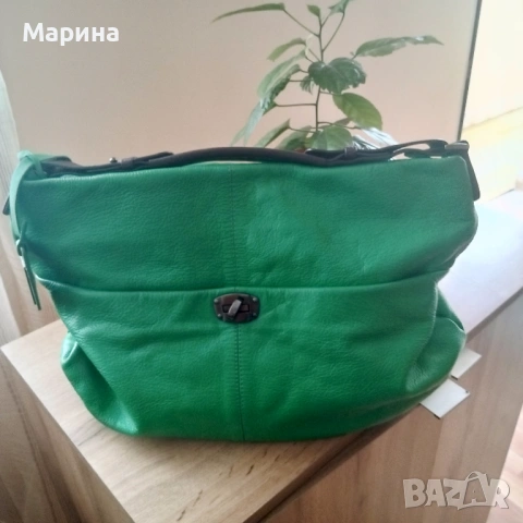Дамска чанта естествена кожа , снимка 4 - Чанти - 54902343