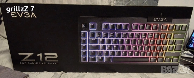 продавам чисто нова клавиатурата Evga z12, снимка 2 - Клавиатури и мишки - 55126231