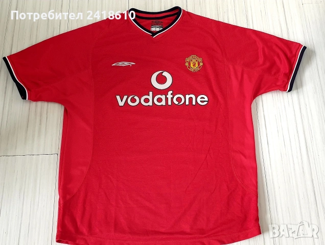 Umbro Sportwool Man United 99 / 20 Mens Size L  ОРИГИНАЛ! Мъжка Тениска!