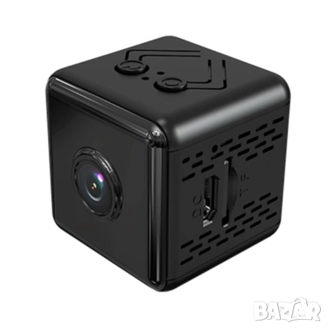 Мини камера с Wi-fi X9, HD, Батерия 230 mAh, Нощно виждане, снимка 2 - IP камери - 54364708