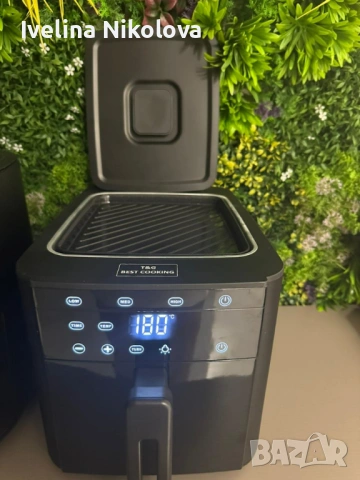 Air Fryer 32852A  Две в 1/  4.3L + top grill - 1500W (NEW)., снимка 11 - Фритюрници - 54696273