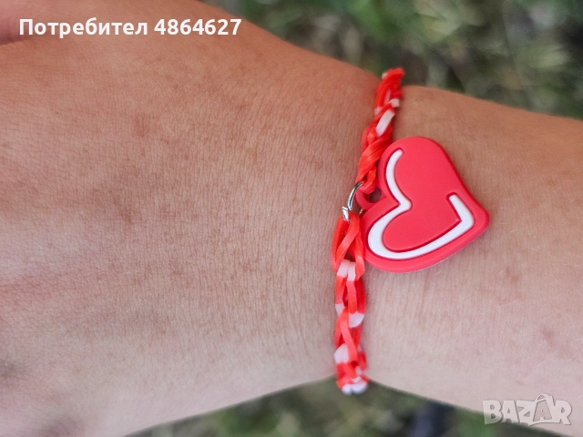 Ръчно плетени гривни за деца 1 стил*, снимка 4 - Други игри - 55038085