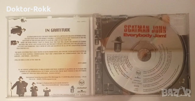 Carter USM & Scatman John - оригинални дискове , снимка 3 - CD дискове - 54530981