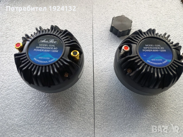 Високо честотни драйвъри 120 W, снимка 4 - Тонколони - 54839578