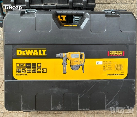 Перфоратор-къртач Dewalt D25614,SDS-MAX, снимка 5 - Перфоратори - 54516853