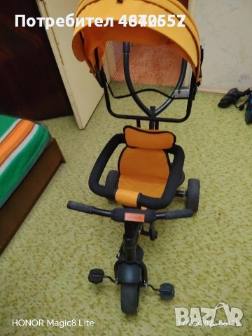 Детска триколка Chipolino, снимка 5 - Детски велосипеди, триколки и коли - 54723950