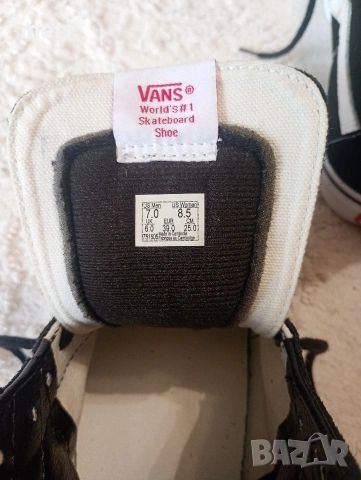 Vans Sk8-Hi Skateboard Shoes №39 , снимка 4 - Кецове - 55051126
