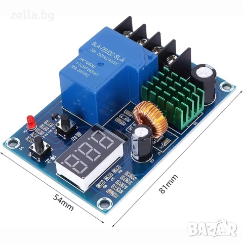 Соларен контролер XH-M604 12V-60V 30A PWM | Регулатор за зареждане на батерии за каравани 10079, снимка 14 - Друга електроника - 54656973