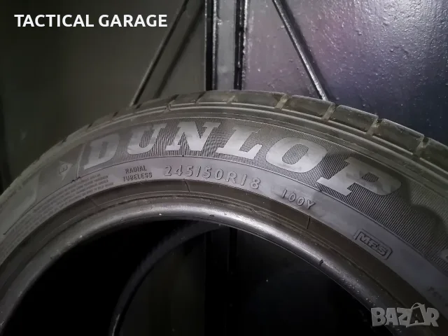245 50 18 Dunlop SP Sport Maxx Gt dsst rsc Run Flat, снимка 6 - Гуми и джанти - 55606810