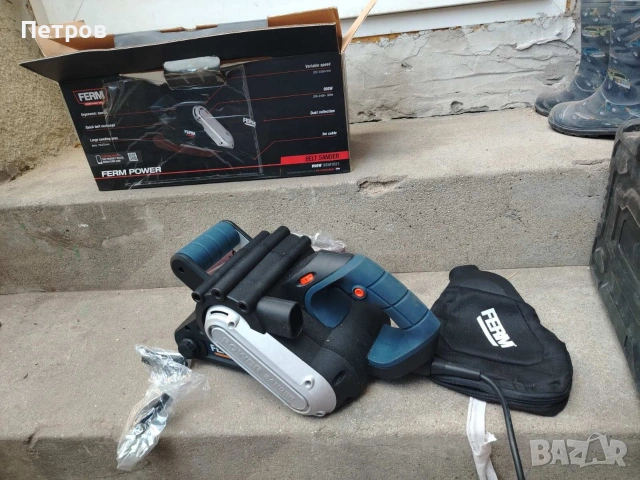 Лентов шлайф Нов, снимка 7 - Шлайфмашини - 54170234