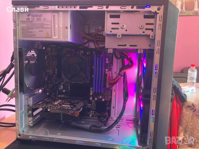 Геймърски компютър Cooler Master AMD 8x3,30GHz, Nvidia GTX 750TI, 16GB RAM, Windows 11 Pro, снимка 9 - Геймърски - 54400011