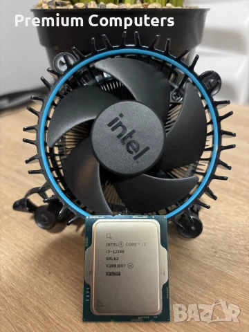 Процесор iNTEL Core i3 12100 + Охладител