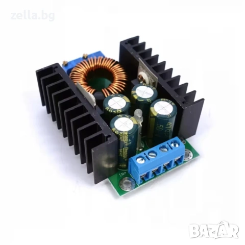 Регулируем DC-DC Step Down модул 5-40V 9A 95% – понижаващ преобразувател за LED и батерии 10104, снимка 8 - Друга електроника - 54657787
