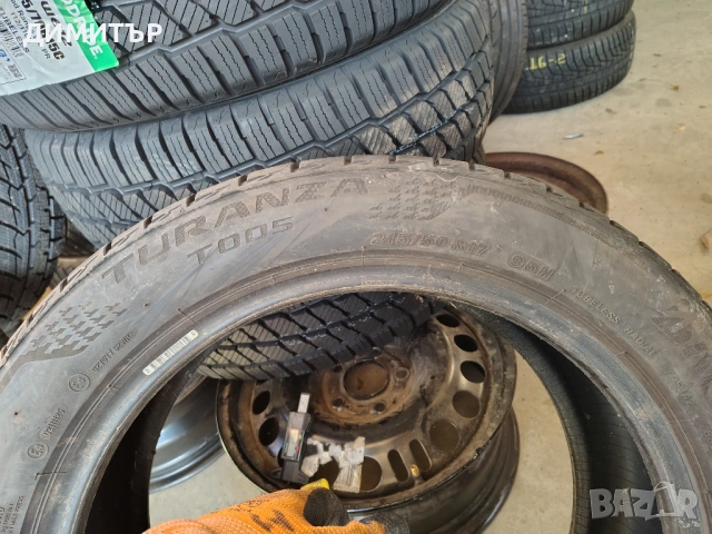 2бр.летни гуми BRIDGESTONE 215 50 17 DOT22 цена за брой, снимка 6 - Гуми и джанти - 53968254