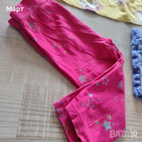 Лот летни дрехи за момиче 5-6 г рокли тениски къси гащи клинчета, снимка 11 - Детски тениски и потници - 54674095