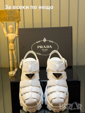 Prada Дамски Бели Сандали Прада Код SK1156