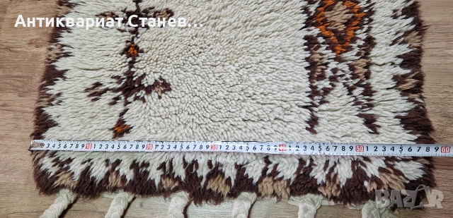 Ръчно тъкана вълнена постелка, снимка 11 - Олекотени завивки и одеяла - 54159686