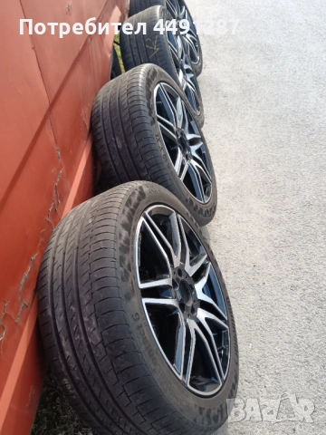 19 AMG с летни гуми 245/45, снимка 2 - Гуми и джанти - 54424569