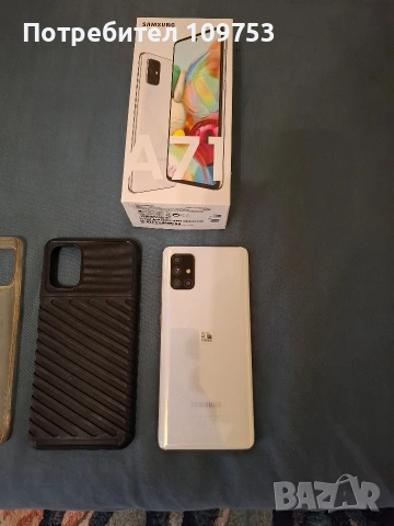 Samsung Galaxy A71 Silver, снимка 5 - Samsung - 54573317