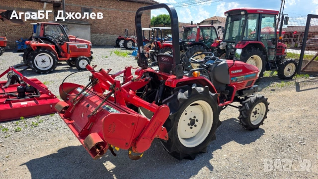 Японски трактор Yanmar AF224S с фреза, 4x4, 24 к.с., АграБГ Джолев, снимка 5 - Селскостопанска техника - 54853296