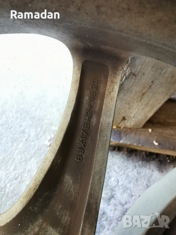 Джанти за БМВ свалени са от е60  17цола, снимка 13 - Гуми и джанти - 54115200