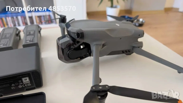 Дрон DJI Air 3S Fly More Combo (DJI RC-N3) + Пускащ механизъм за дрон DJI Air 3/3S