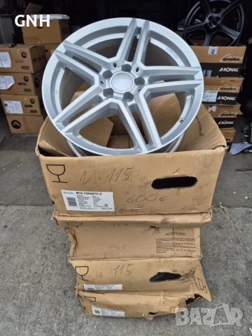 Джанти Uniwheels 18цола , 5х108 , 7.5j ,et50.5 , Ford Volvo Jaguar, снимка 2 - Гуми и джанти - 54449693