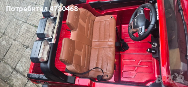 Акумулаторен джип Ford Ranger, снимка 5 - Електрически играчки - 54163388
