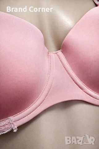 Hunkemöller сутиен 75E в нежно розово с дантела, снимка 3 - Бельо - 54518663