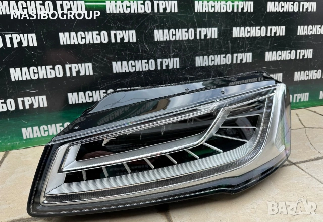 Фар ляв фарове Matrix за Ауди А8 фейс Audi A8 4H facelift , снимка 2 - Части - 54637413