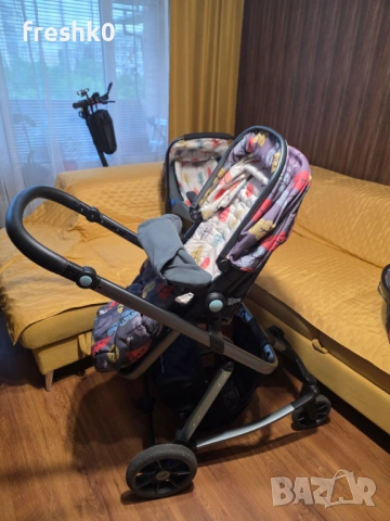 3 в 1 Cosatto Giggle Quad бебешка количка - Hare Wood, снимка 14 - Детски колички - 54593585